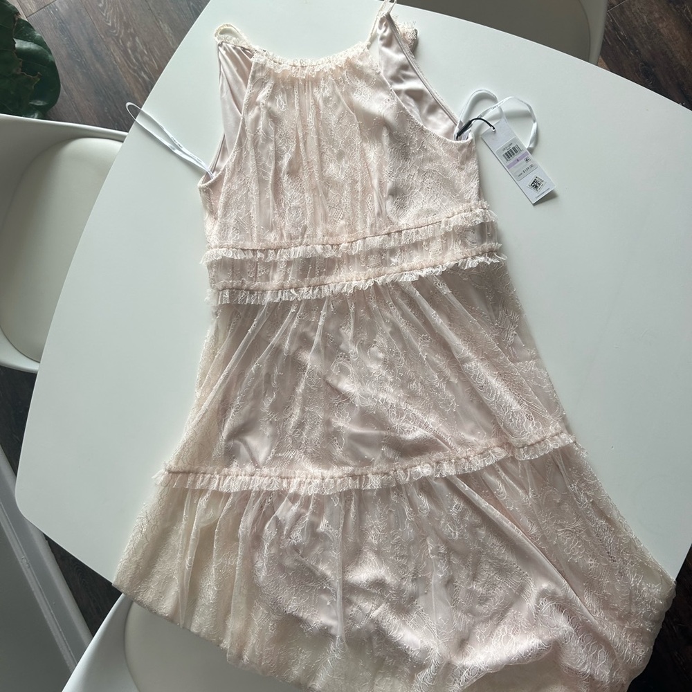 Dusty powder pink color. Calvin Klein brand new dress